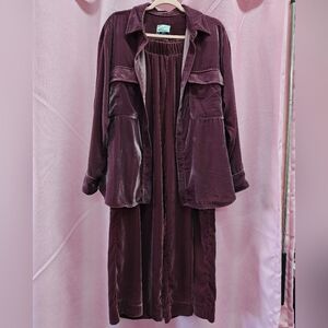 Universal Threads Burgundy 2pc Pajama Set Sz. M